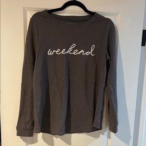 Sonoma Gray Weekend Sweatshirt